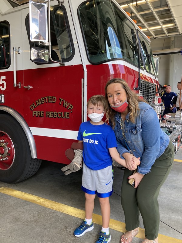 Olmsted Township Fire Station Walking Field Trip 2021